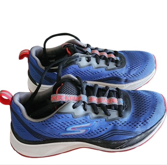 SkechersSketchers Boys Elite Sport Push Pace Trainer, Blue - Picture 1 of 7